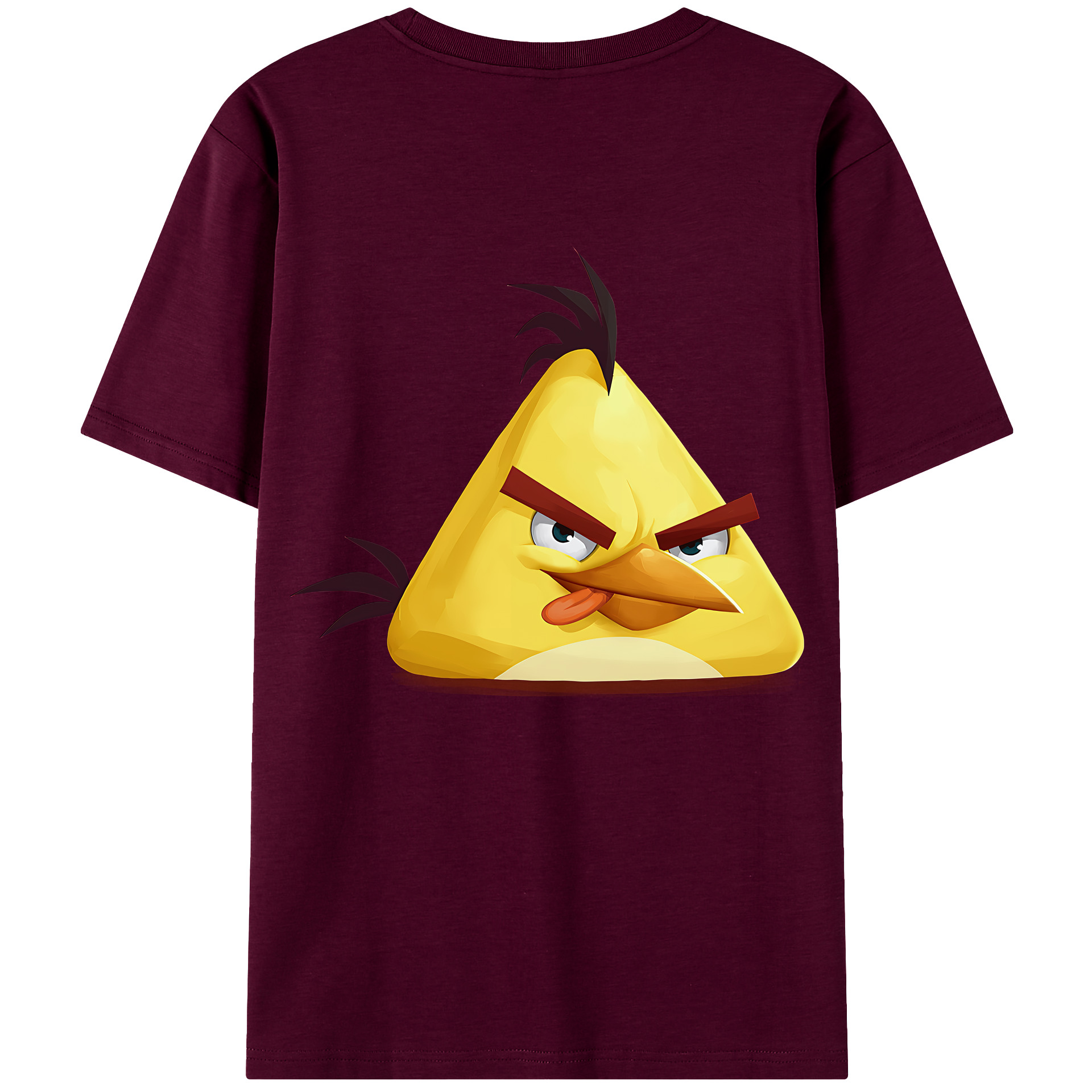 （画像用） Angry Birds アングリーバード レディース半袖Tシャツ(バックプリント)
